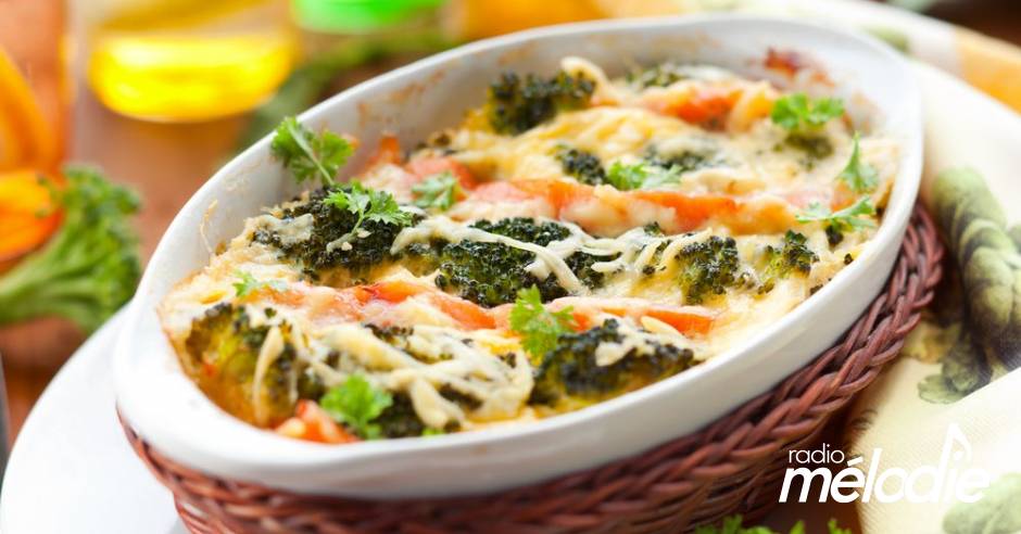 Recette Gratin de saumon brocoli Radio Mélodie