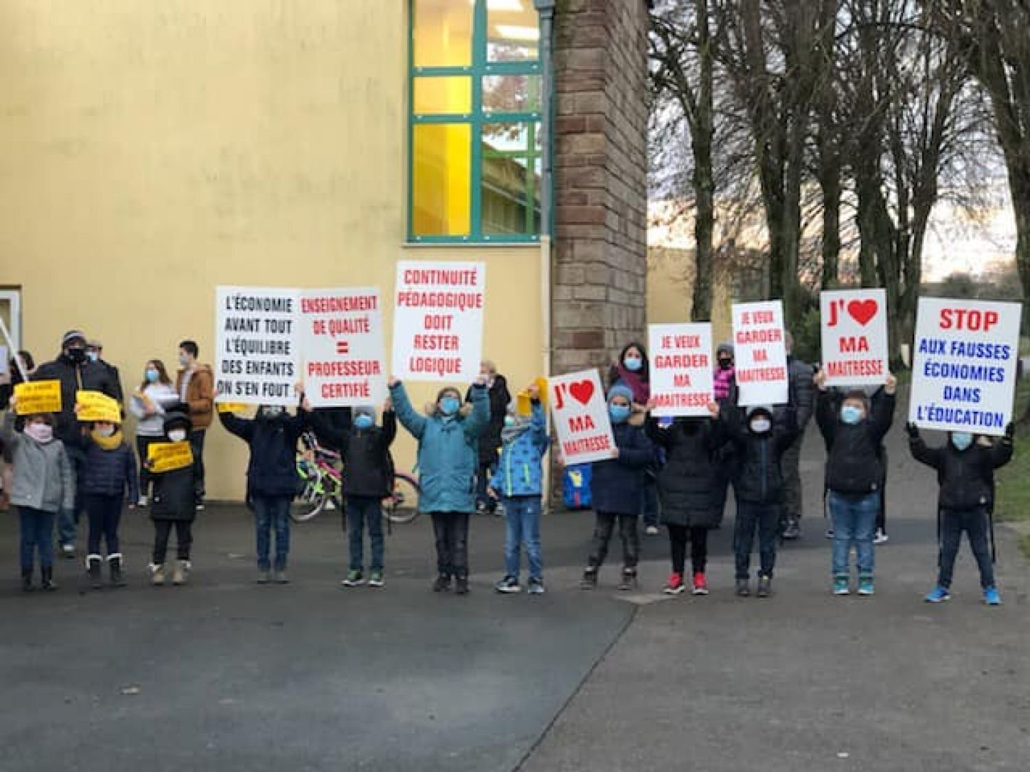 Sarreguemines : non au changement de maîtresse à l'école de Neunkirch