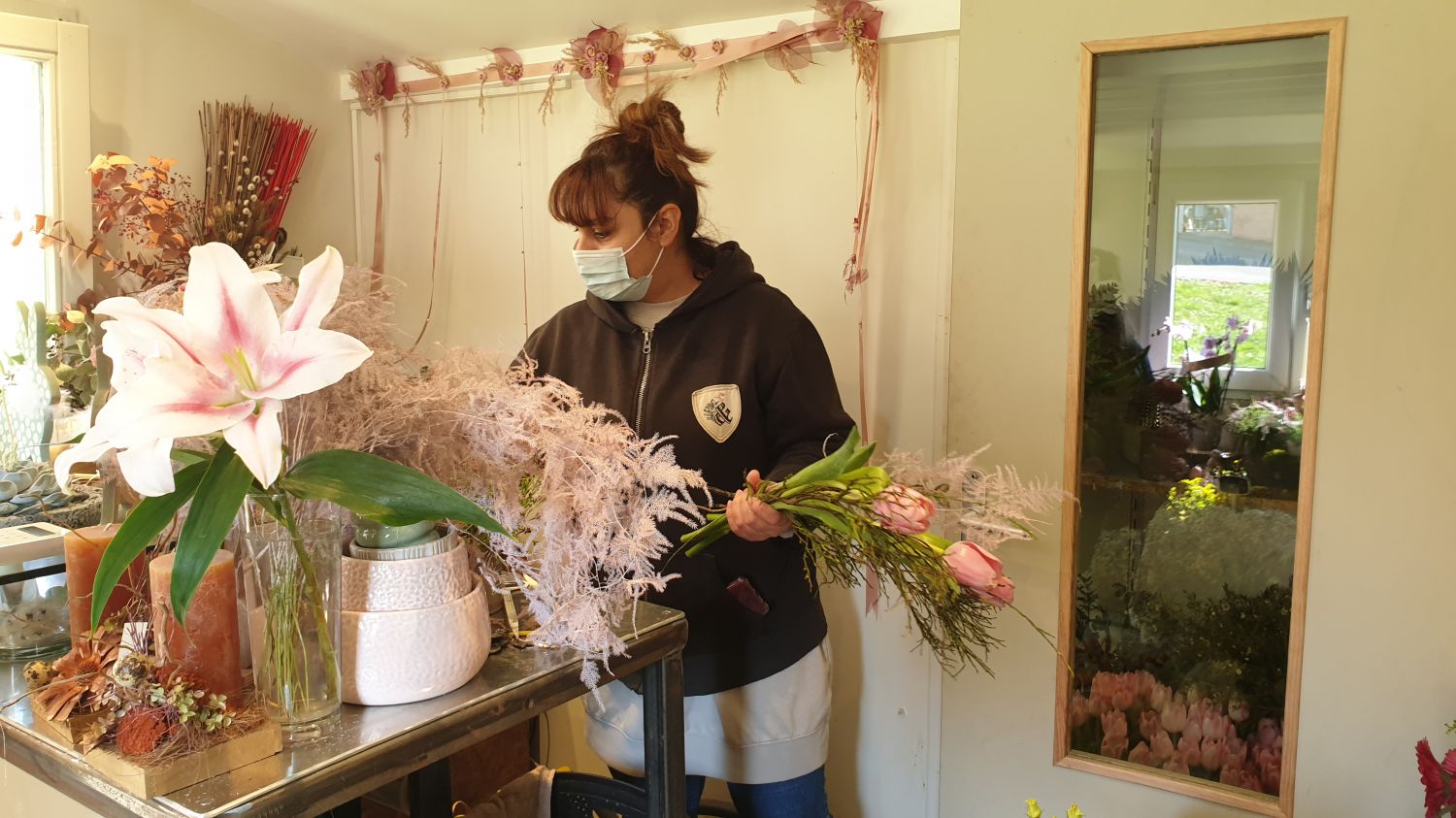 Rémelfing : Une reconversion réussie pour Christine et sa boutique de fleurs 