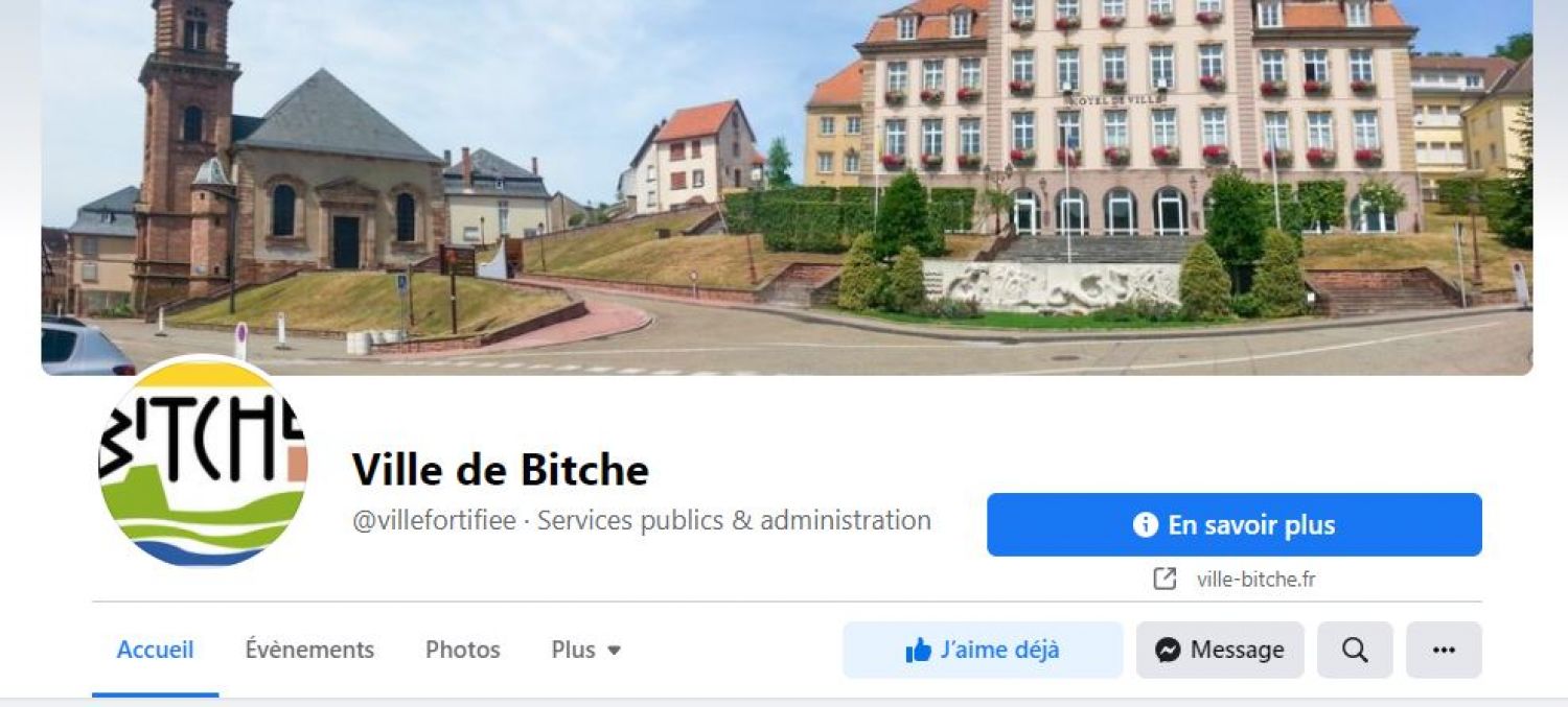 La page Facebook de la ville de Bitche est de retour 