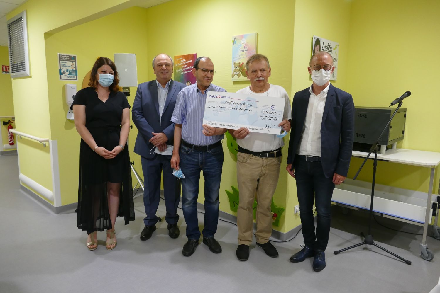 Sarreguemines : l'association ''Laura, les couleurs de la vie'' soutient l'hôpital Robert Pax 