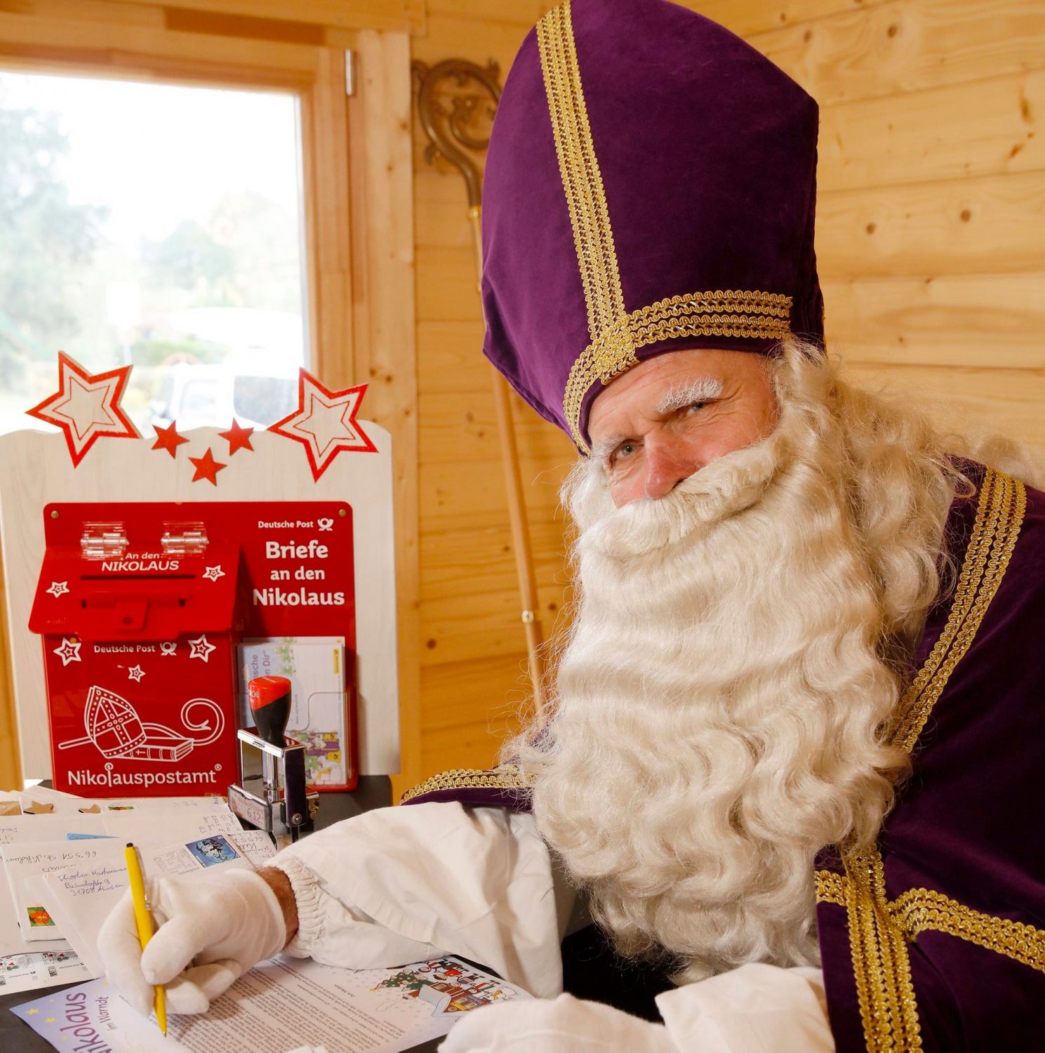 Record de lettres de Noël au bureau de poste de St-Nikolaus en Sarre