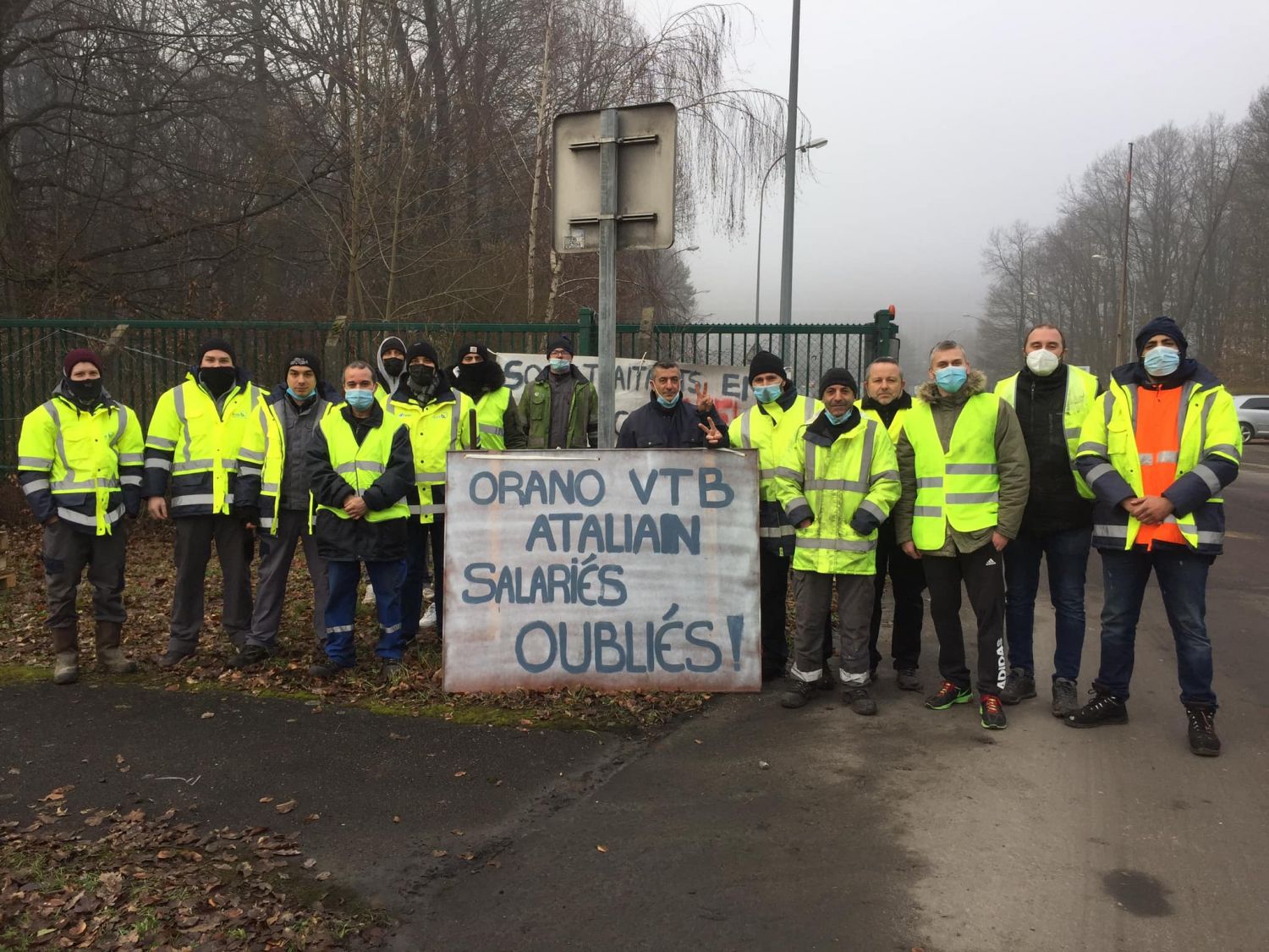 Centrale Emile Huchet : la grève se poursuit chez les sous-traitants