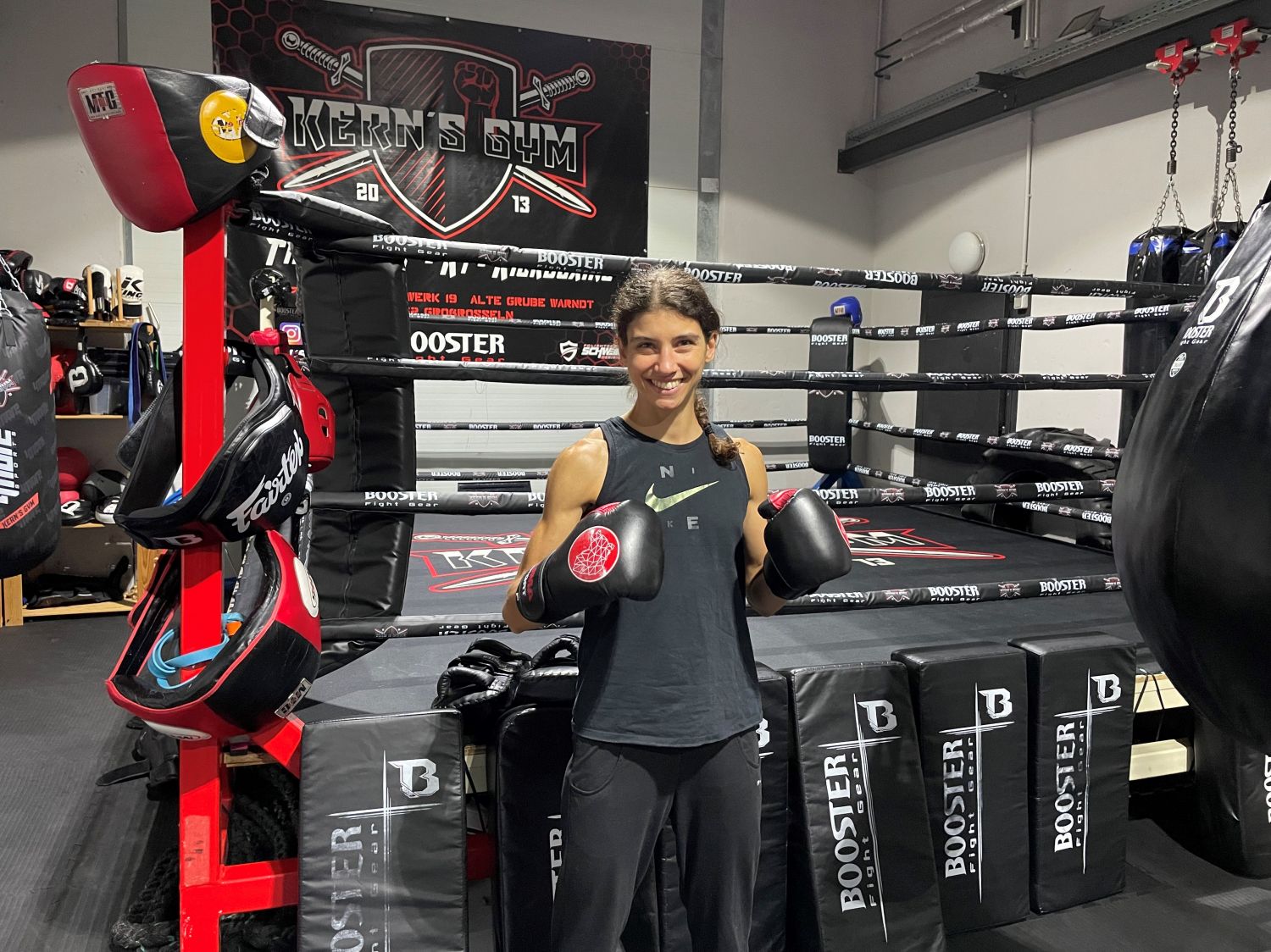 A 31 ans, Aurore Dos Santos rêve d'une nouvelle ceinture mondiale en kick-boxing