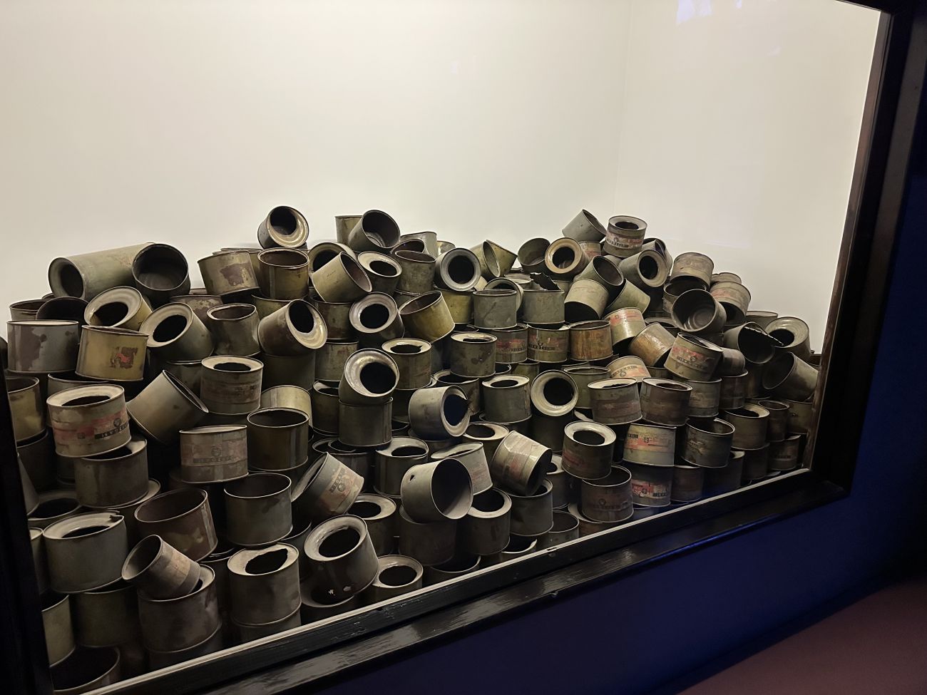 boîte contenant les cristaux de Zyklon B