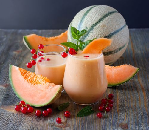 Milk-shake mangue melon