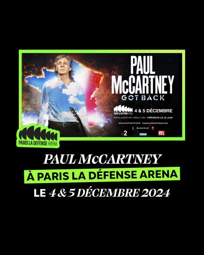 Paul McCartney en concert en France !