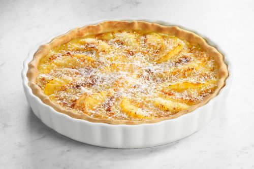 Tarte à la noix de coco et à l’ananas